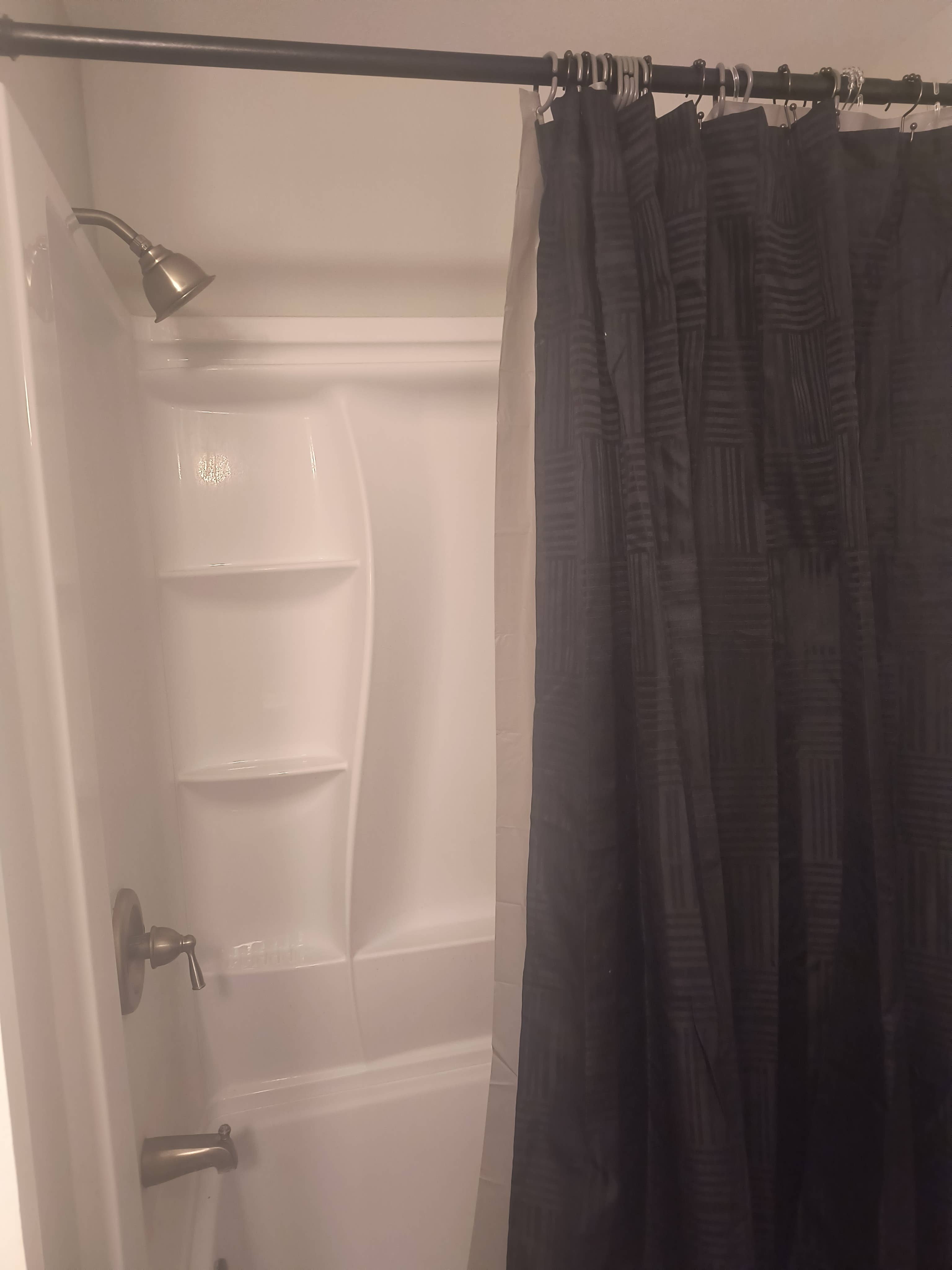 Private single room and bathroom