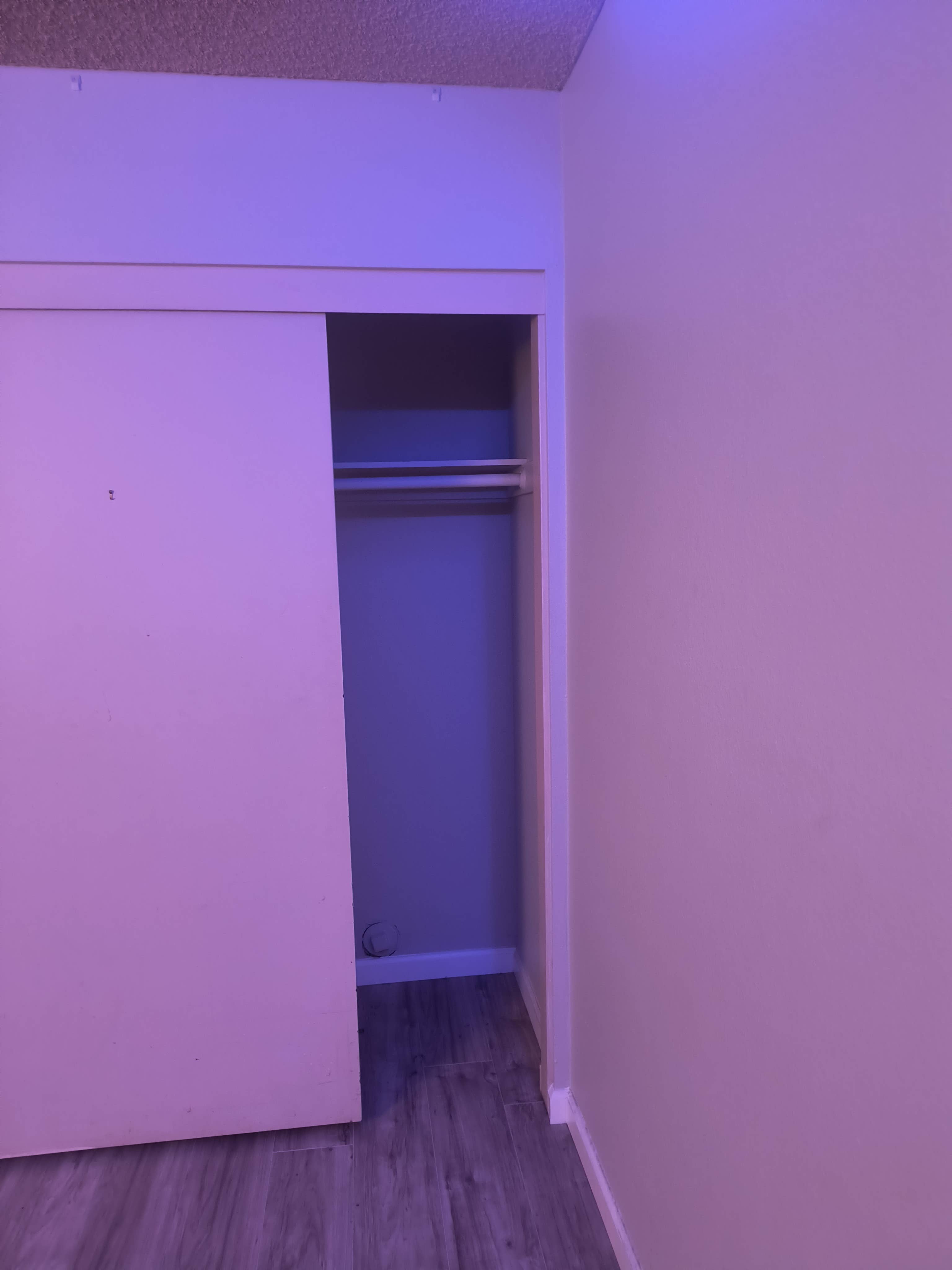 Private single room and bathroom