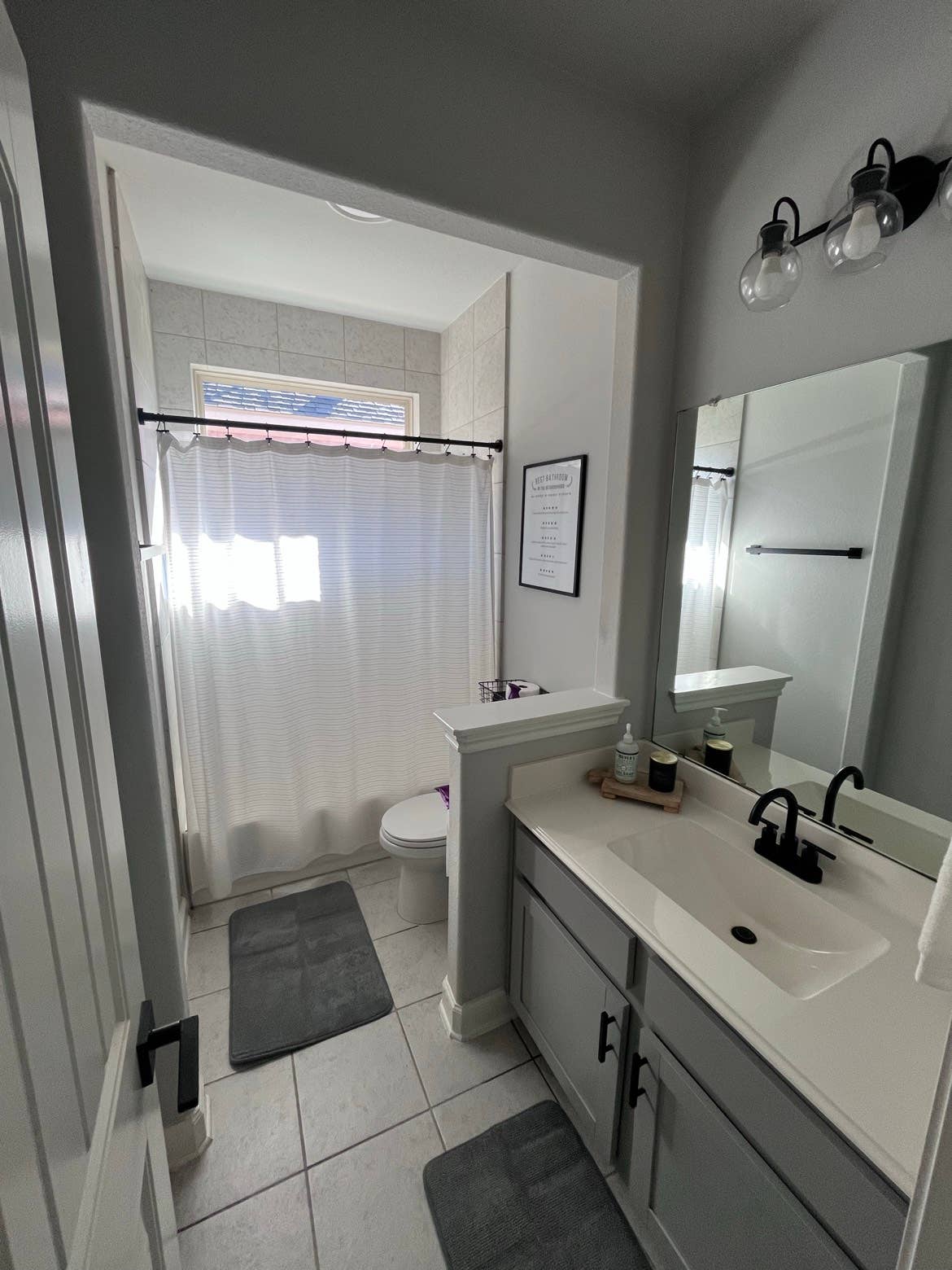Cozy private bedroom & bathroom