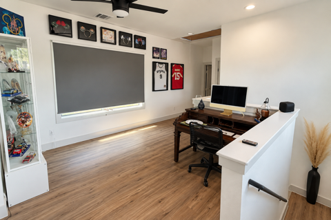 3 bedroom, 3.5 baths.
