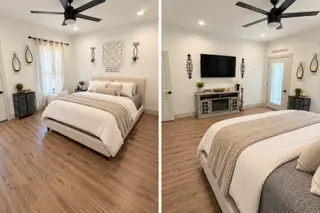 3 bedroom, 3.5 baths.