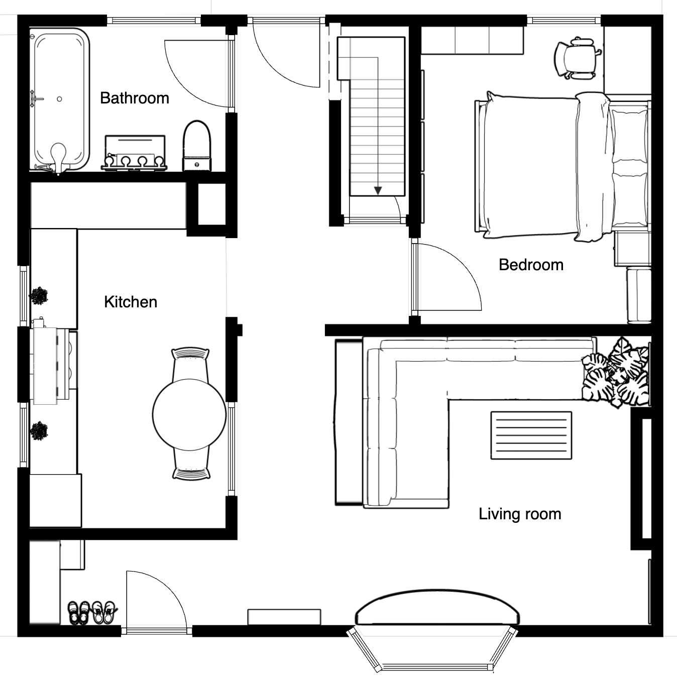 Furnished Room - Just one housemate
