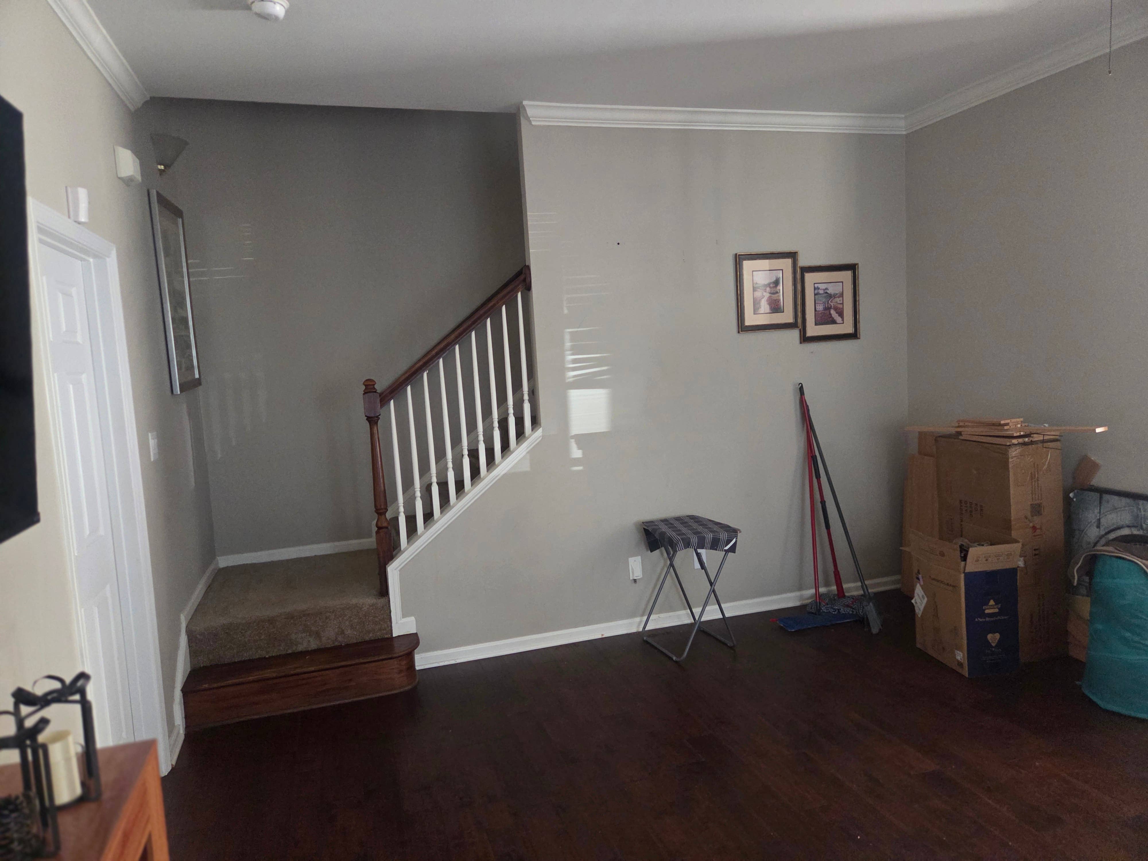 Upstairs unfurnished room for rent