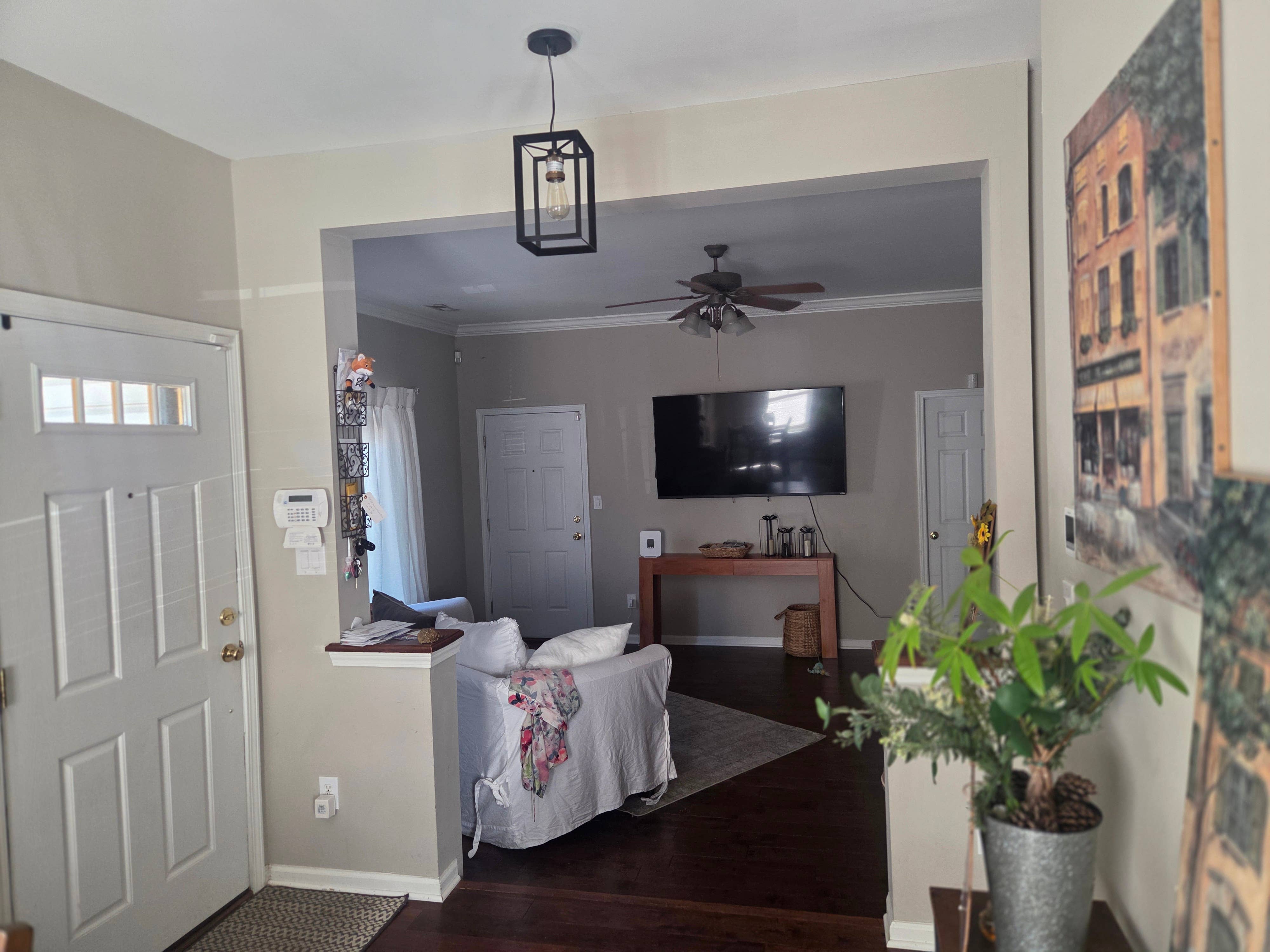 Upstairs unfurnished room for rent
