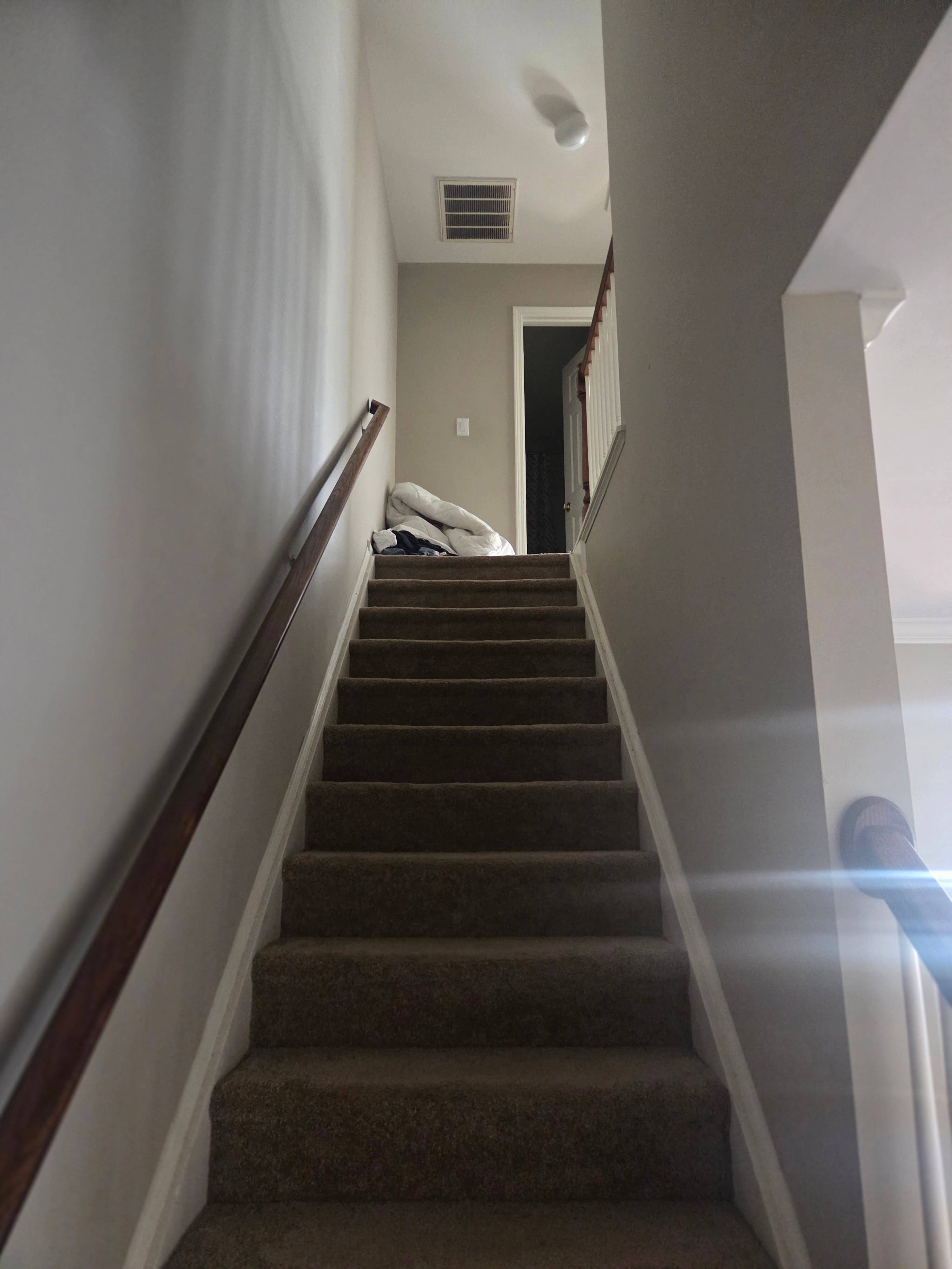 Upstairs unfurnished room for rent