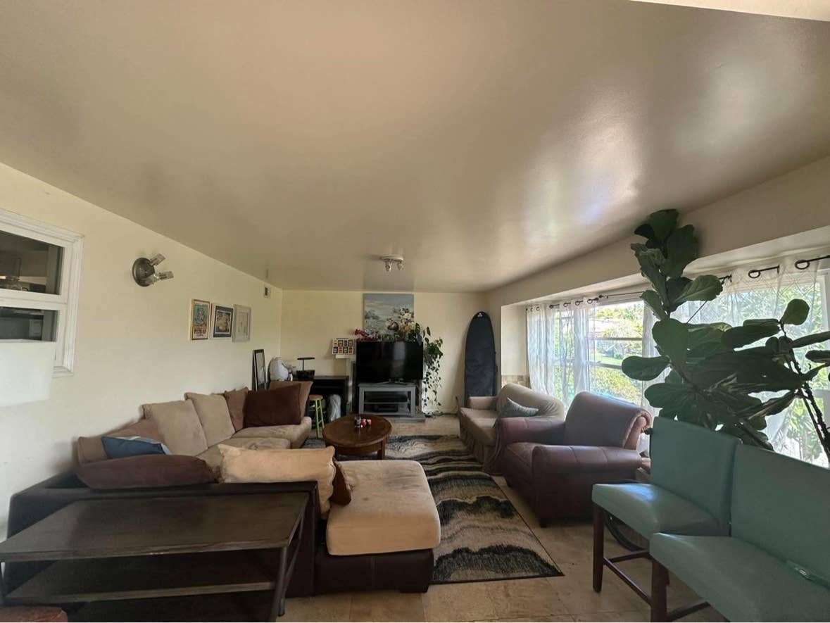 1 bedroom with shared bath