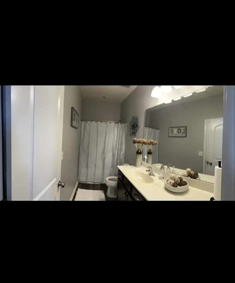 Private room with attached bathroom
