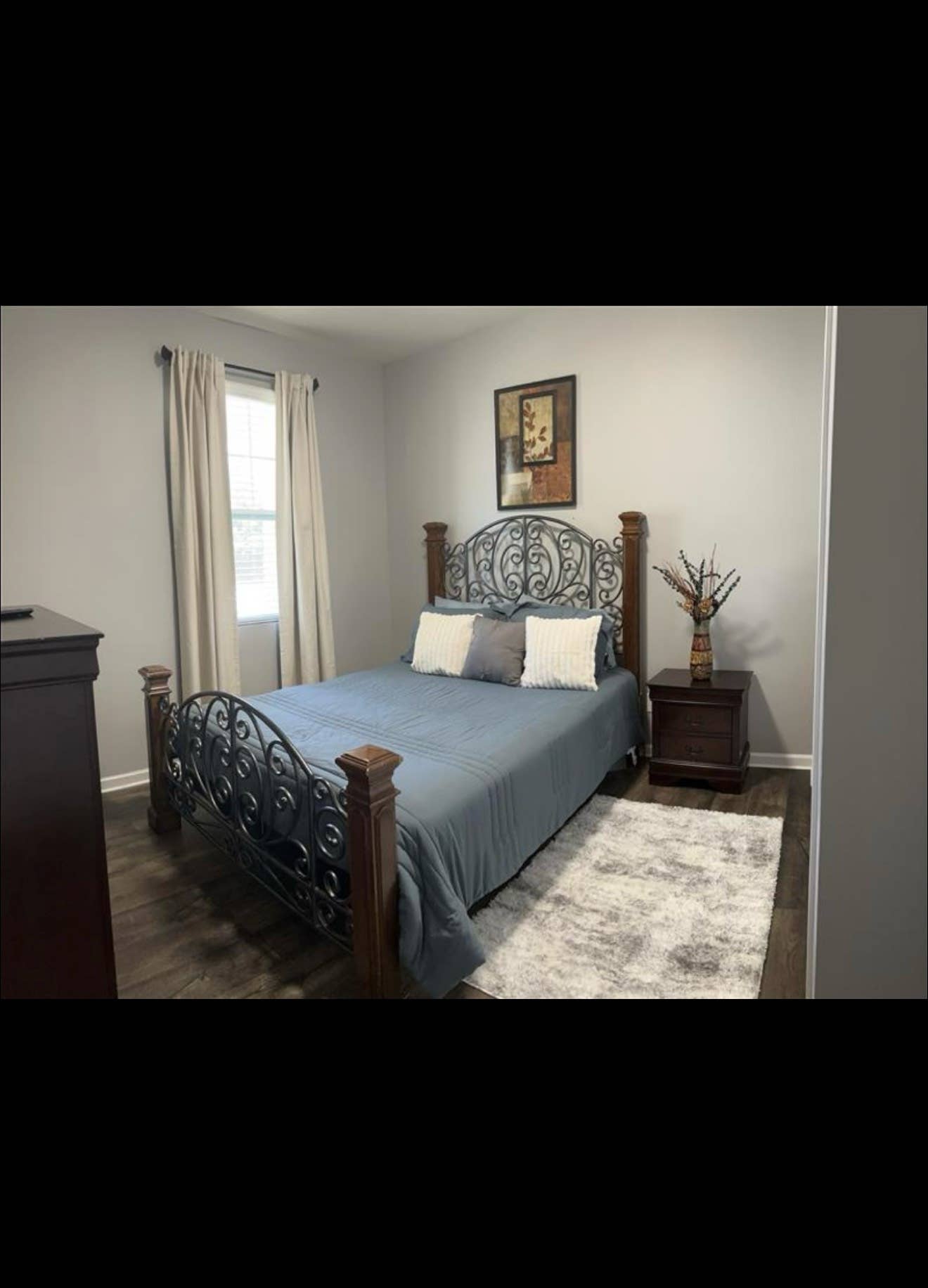 Private room with attached bathroom