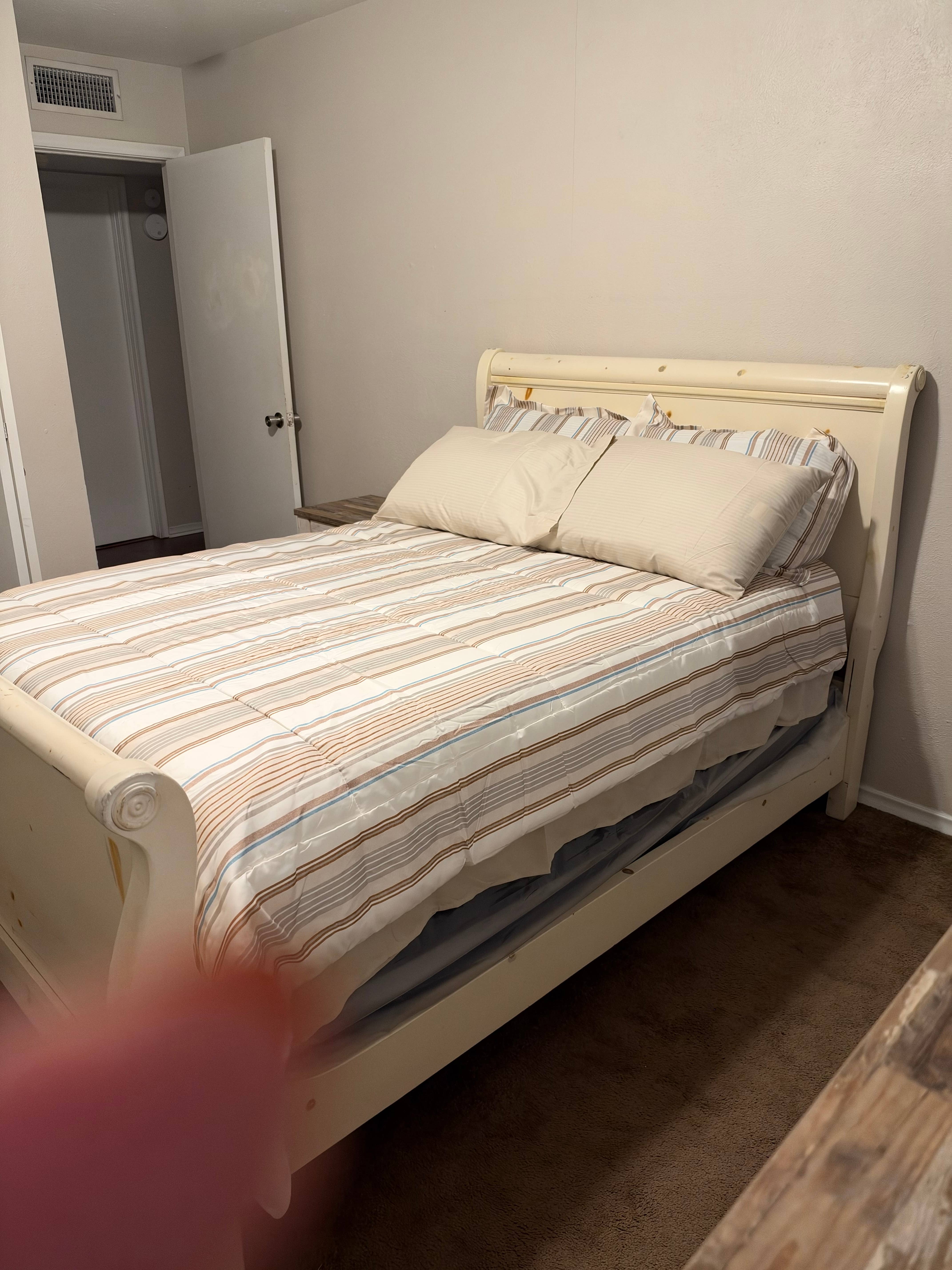 Furnished Room with TV & Fridge