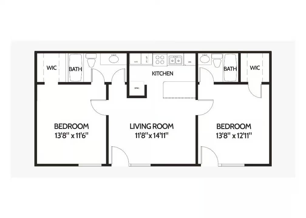 $1800 2X2 WAMPUS APARTMENT SUBLEASE