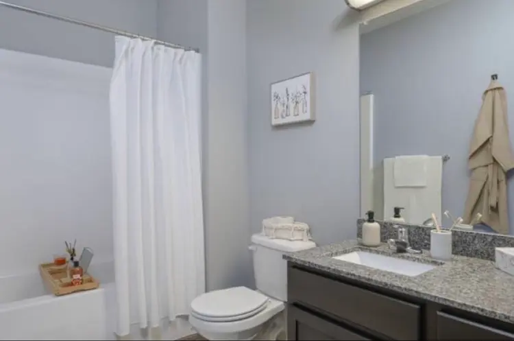 2 Bedroom; private bath per room