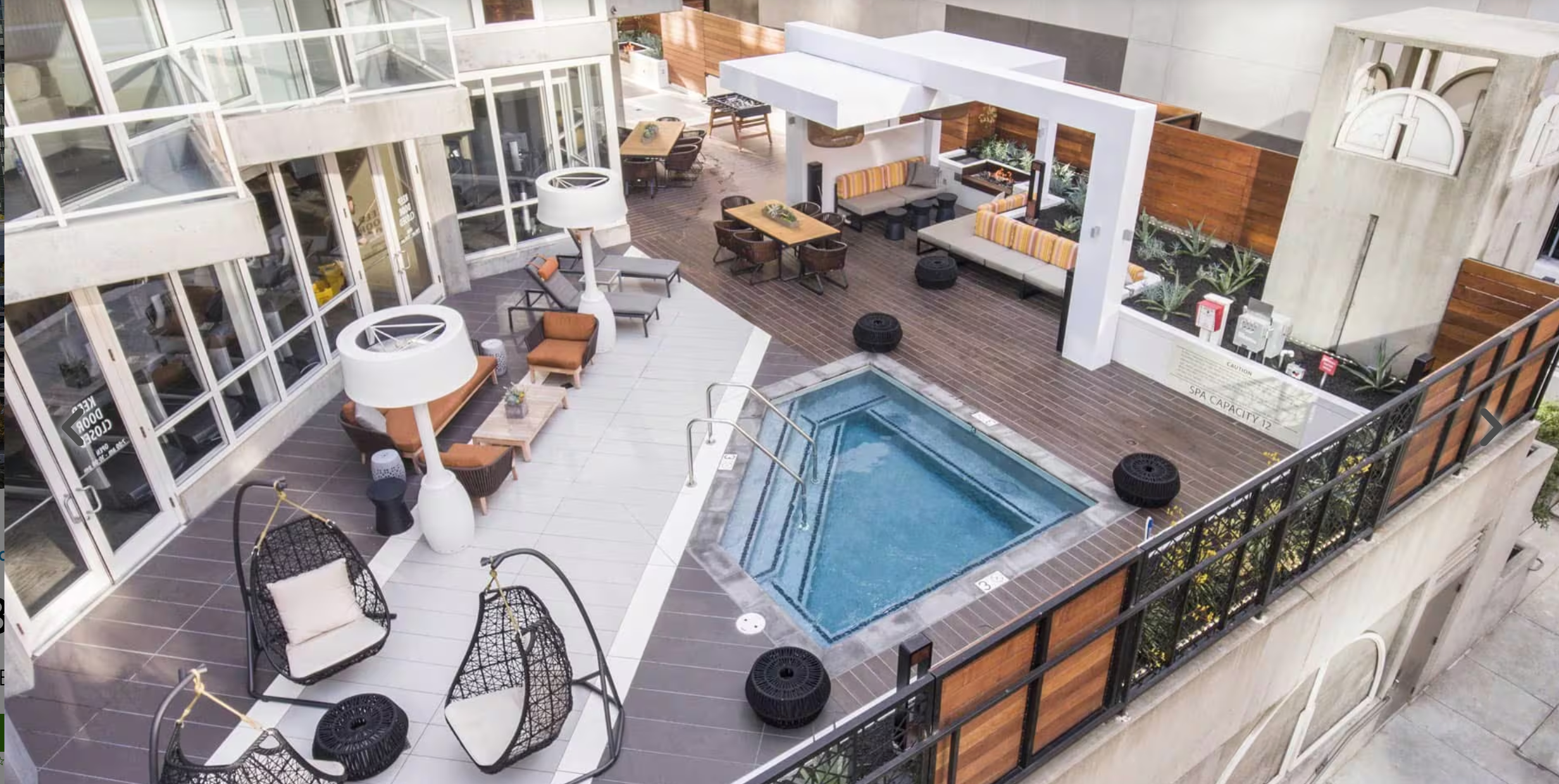 Furnished apartment at Rincon Hill