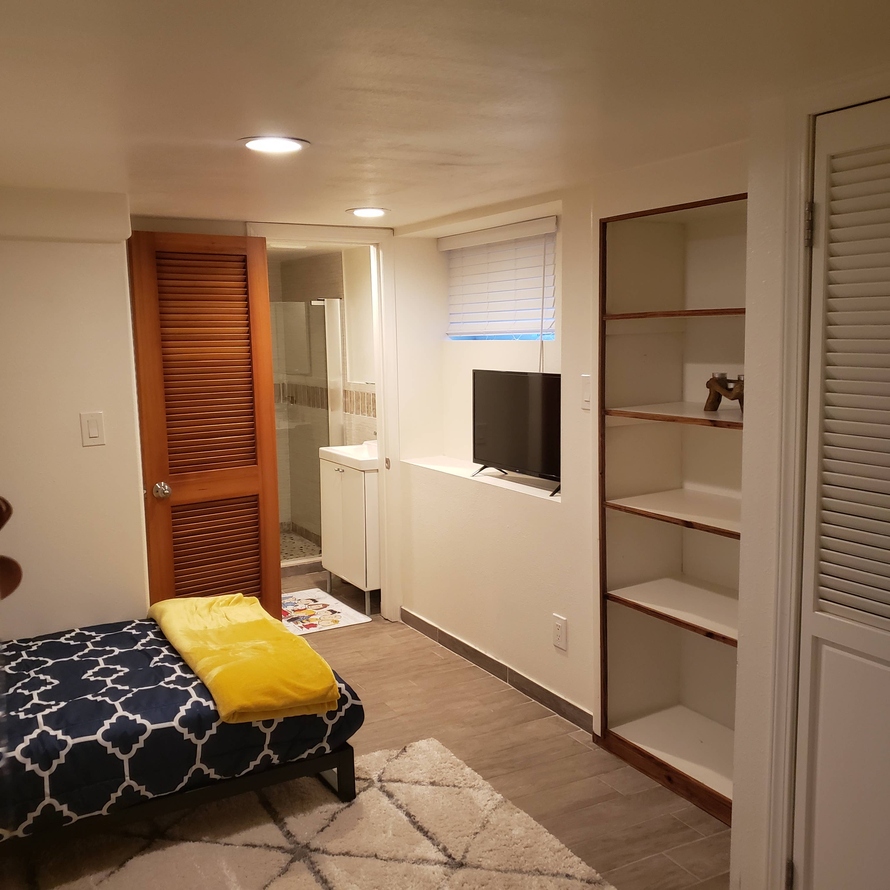 Furnished bedroom