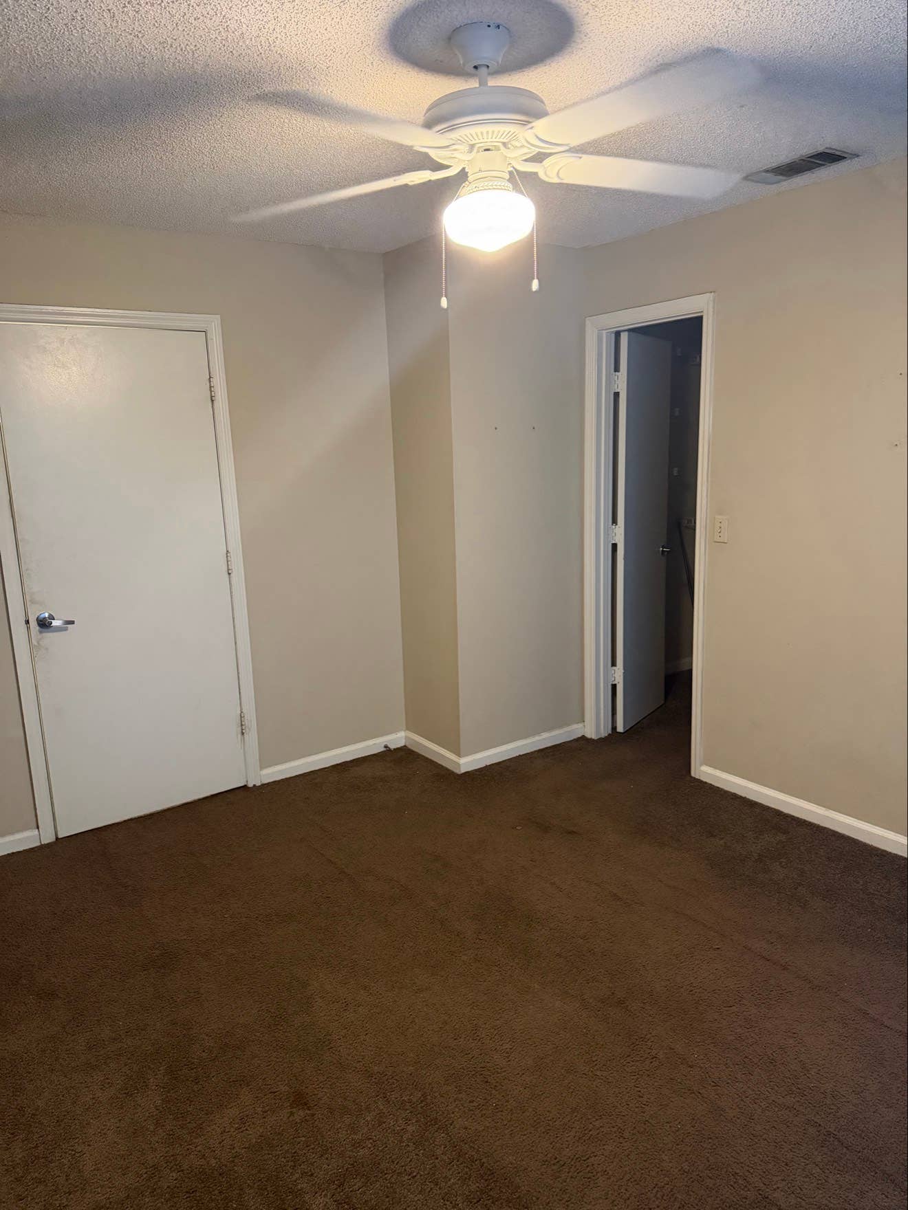 Private master bedroom available