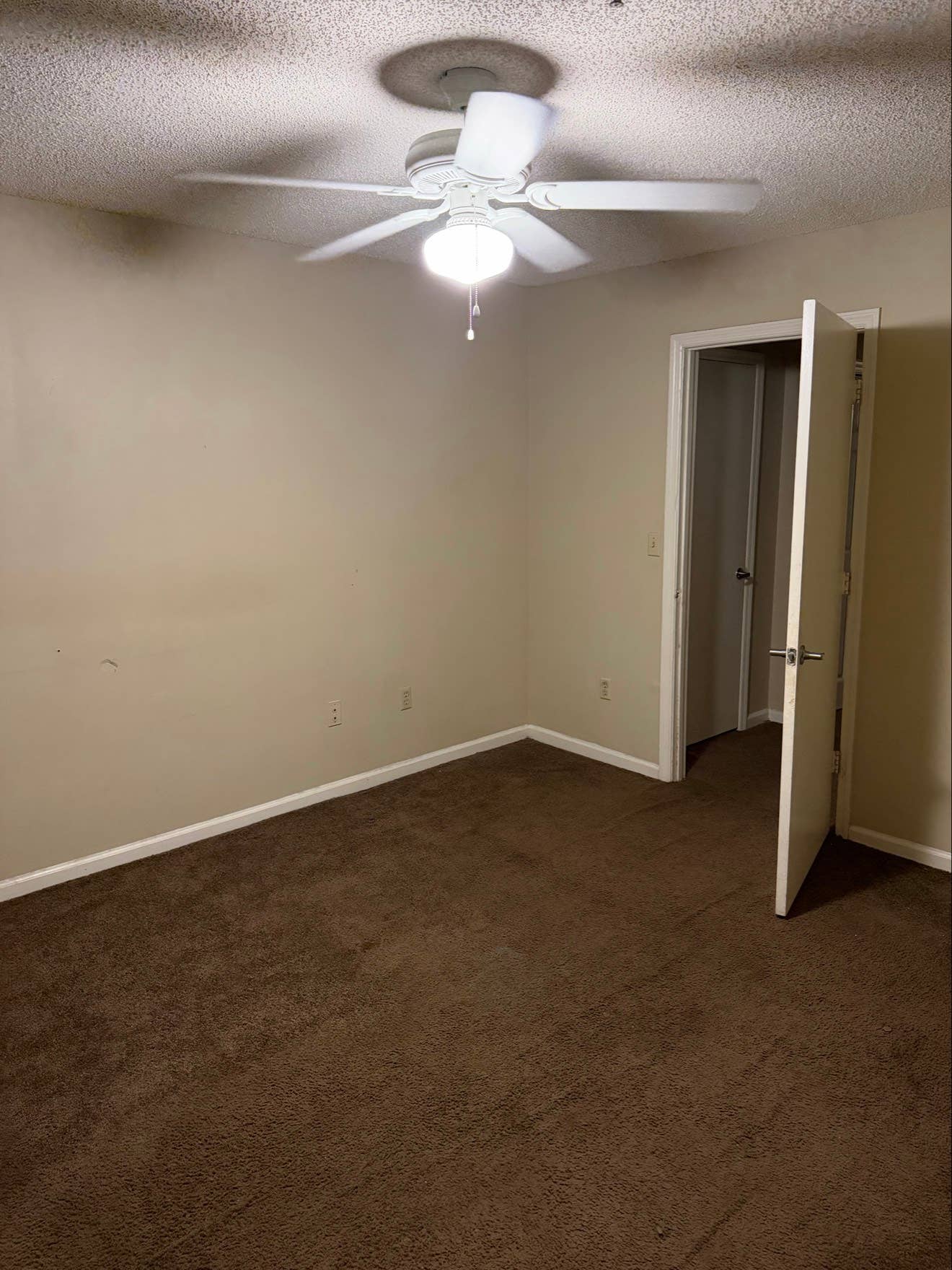 Private master bedroom available