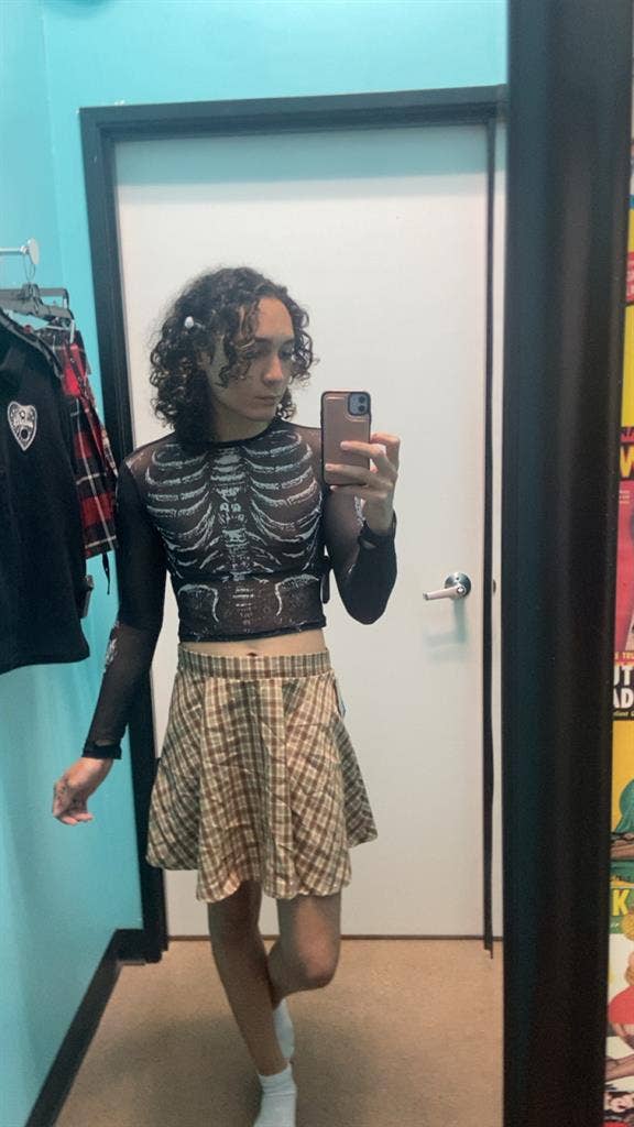 nonbinary(steady full time job)