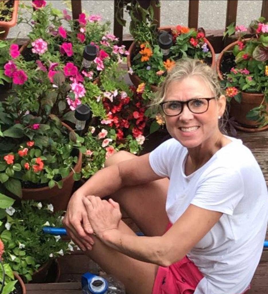 Just A Woman and her dog