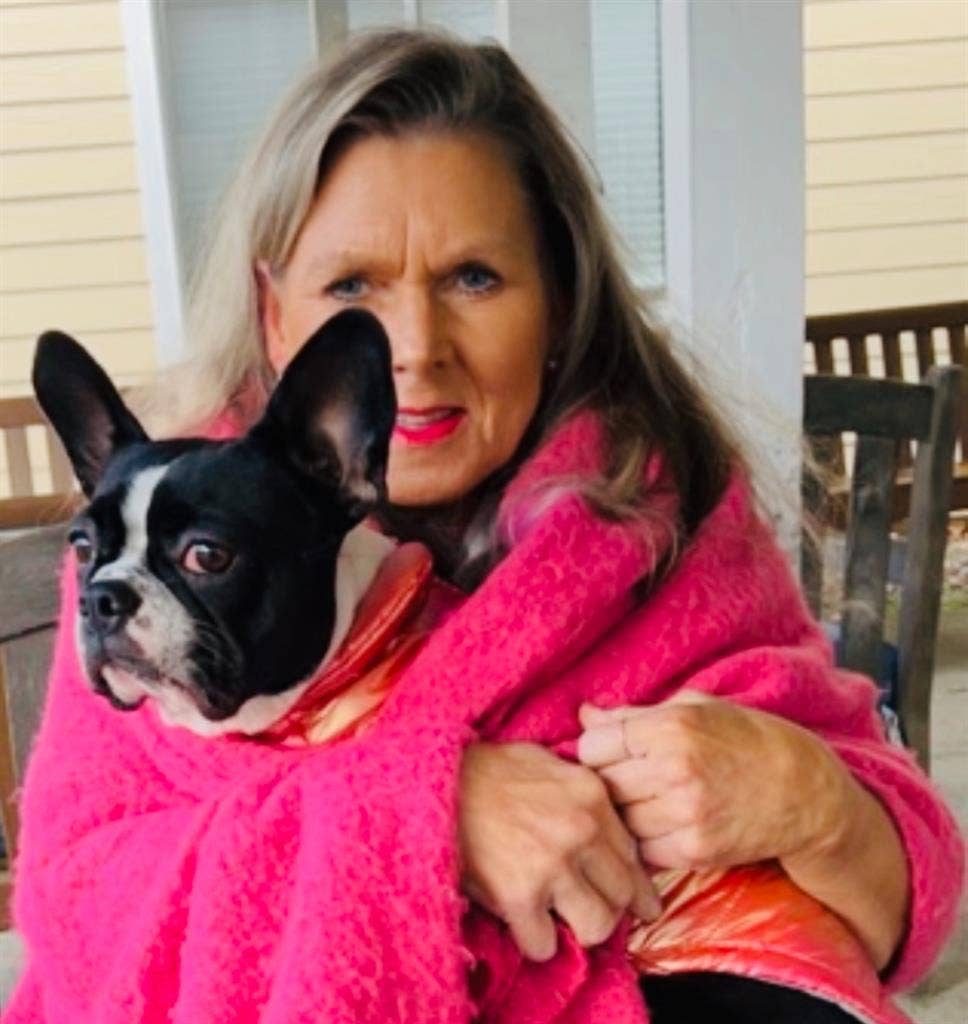 Just A Woman and her dog