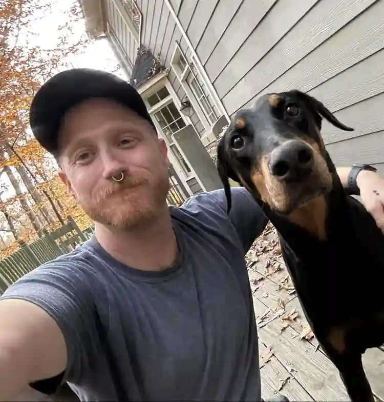 My dog & I need a room.