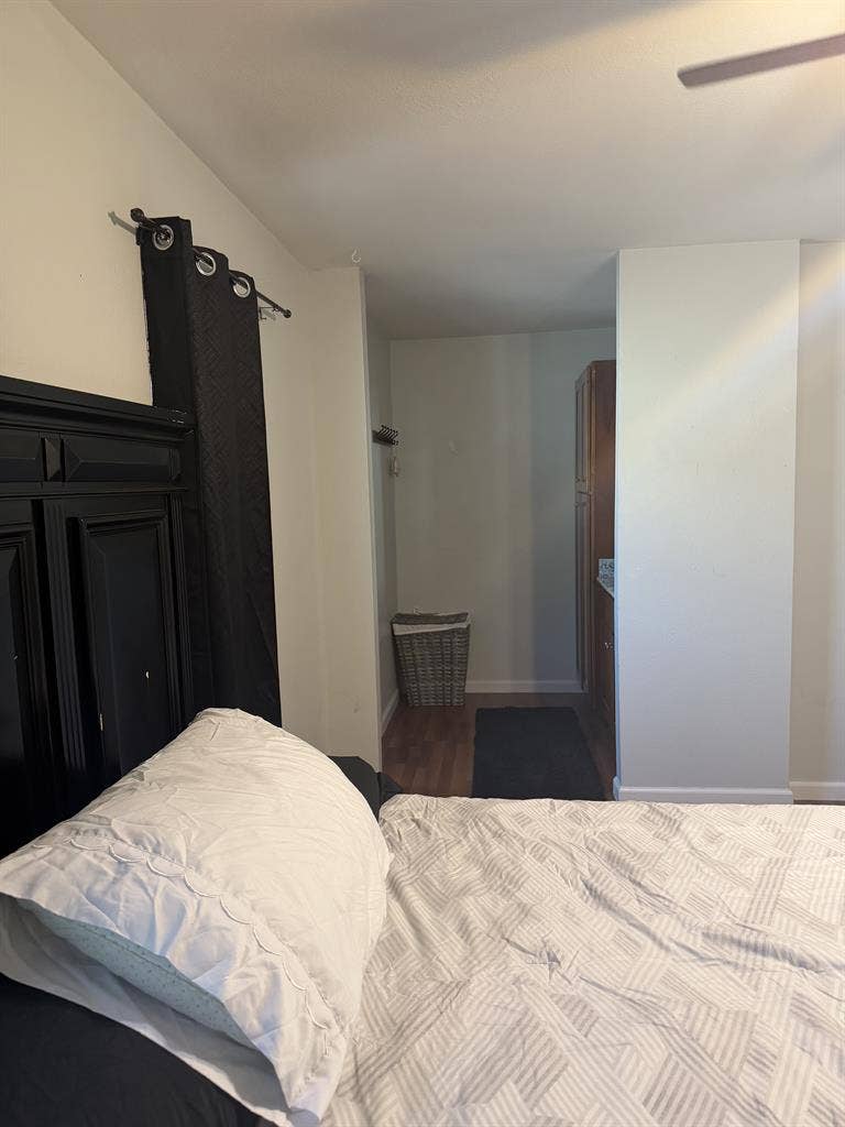 Furnished master suite w