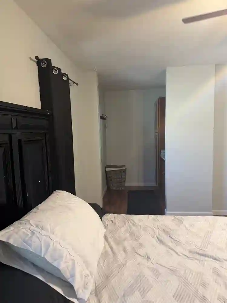 Furnished master suite w