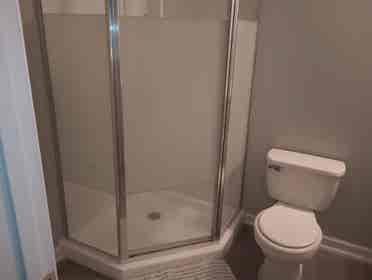 Private room and bathroom