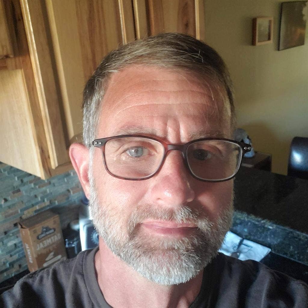 Clean, organized professional male