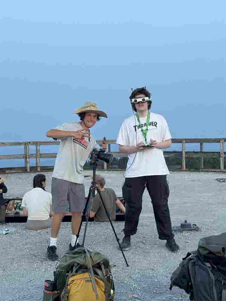 I’m the one with the sunhat