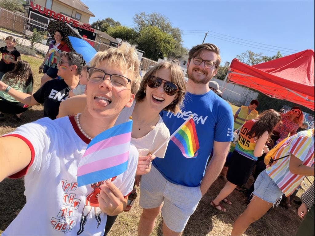 dog and I looking in cap hill