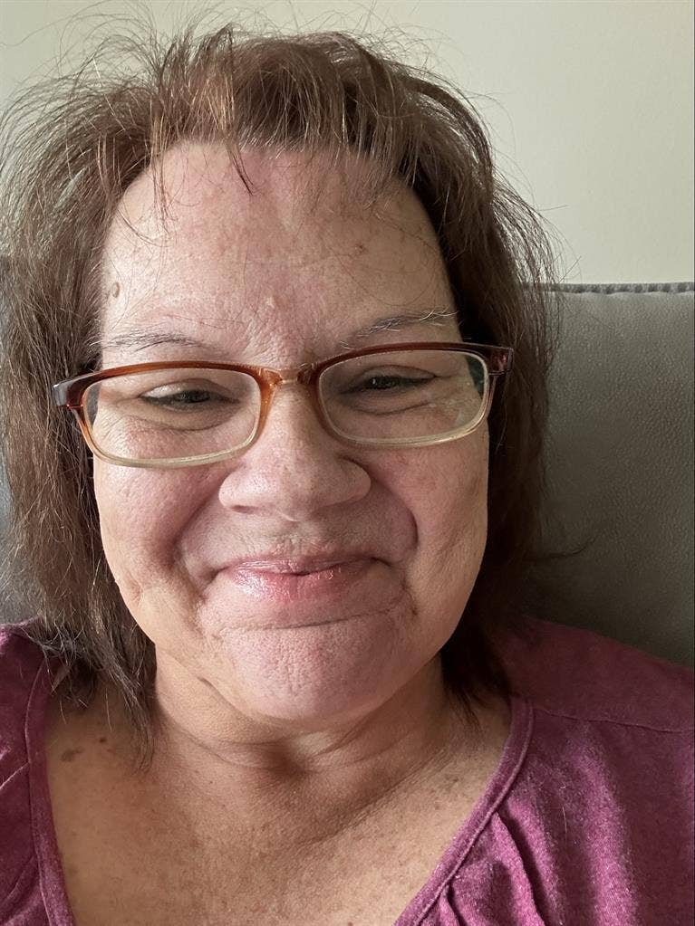 a single woman 56 years old.