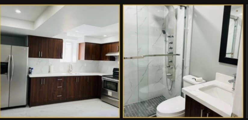 3 bedrooms 2 washrooms