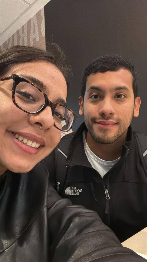 Couple looking for an apartment