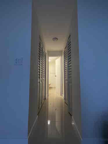 Master bedroom with private bathroo