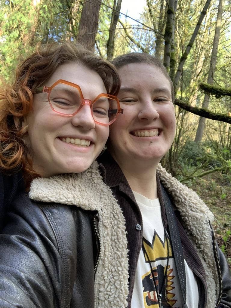 Married gay couple w cat- shortterm