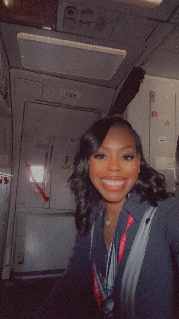 Jet-setting professional