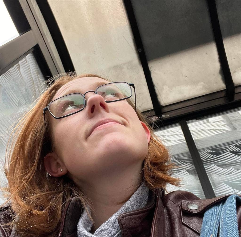 Young queer looking in U District