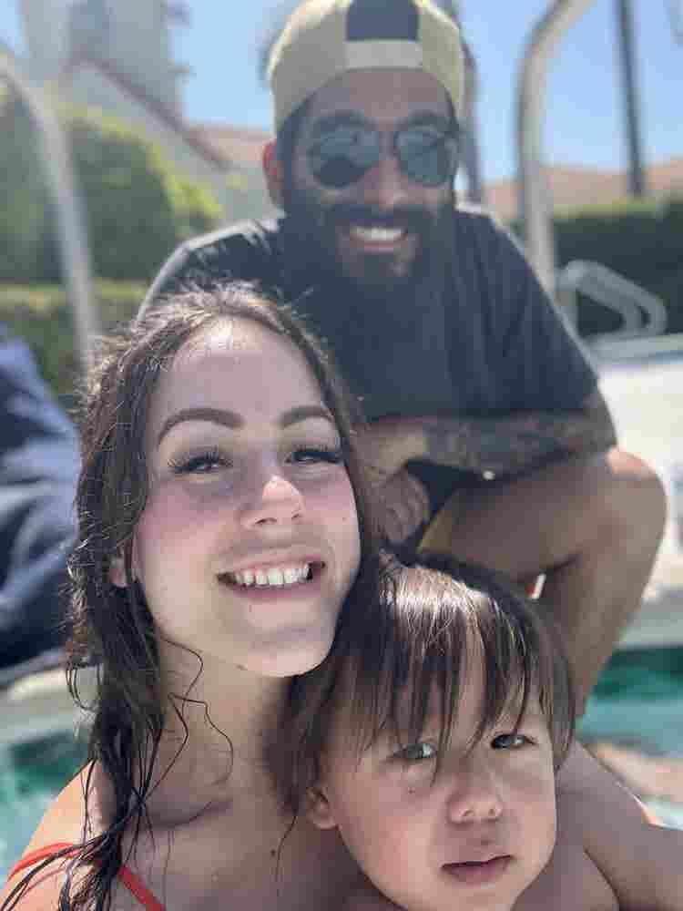 Couple with two toddlers