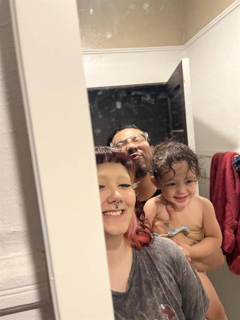 Parents with a 2 year old and cat