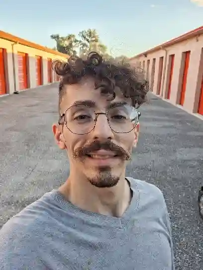 Bachelor and his cat