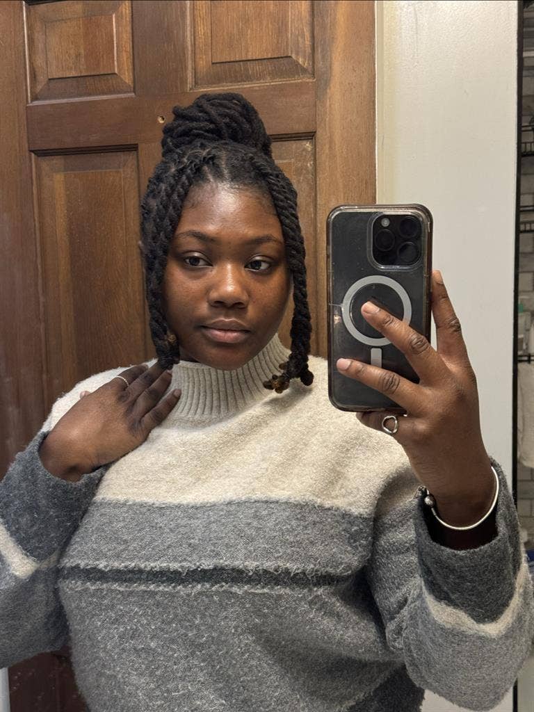 year old
woman with no pets