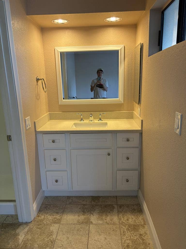 Room with ensuite bathroom