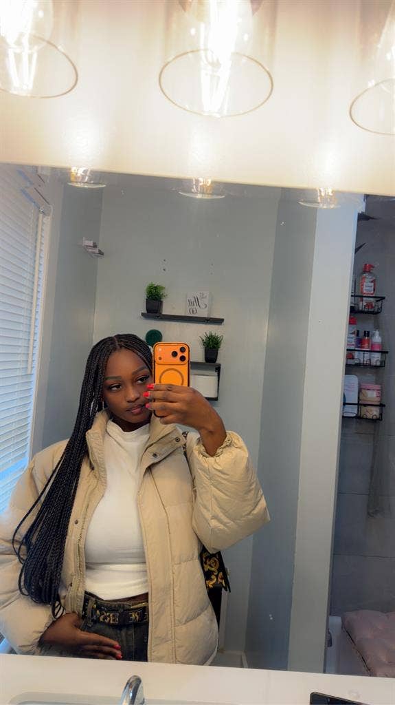 Healthcare worker, ready to move in