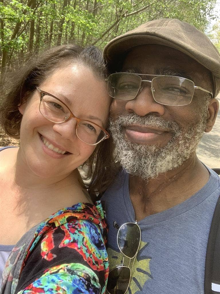 Couple looking of room, end of May