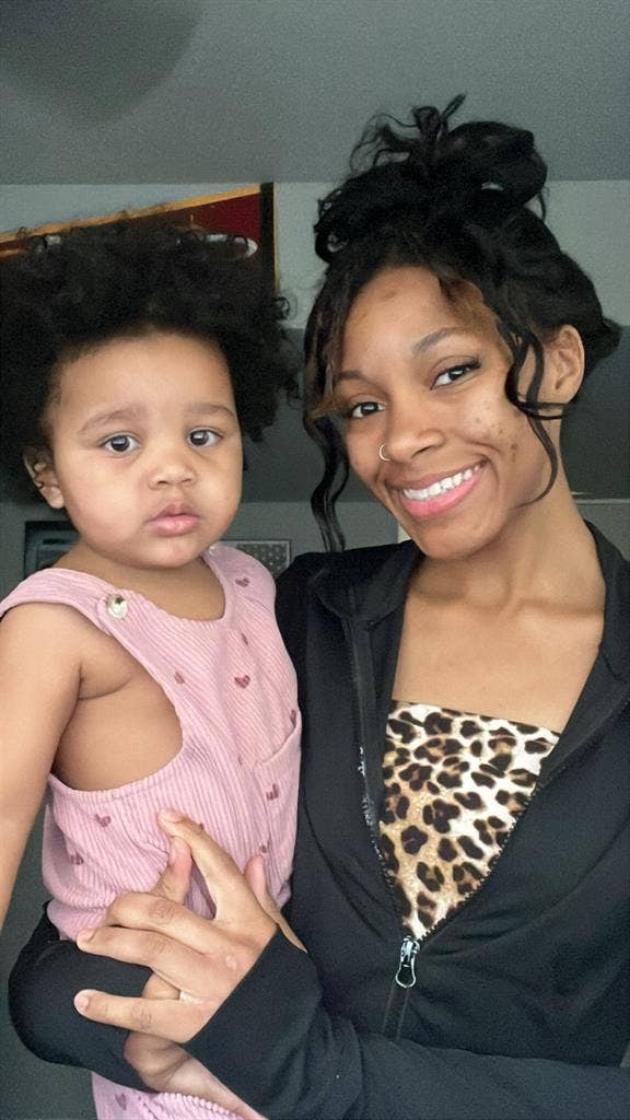 Homeless Mom and Baby