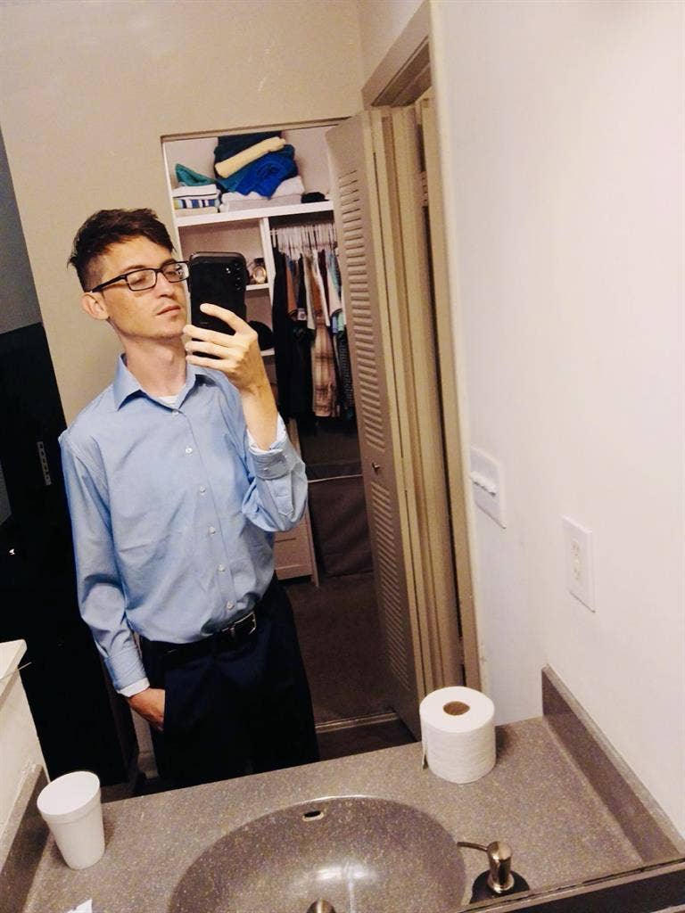 Just a guy looking for a room.