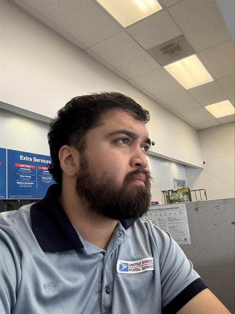 Full time postal worker