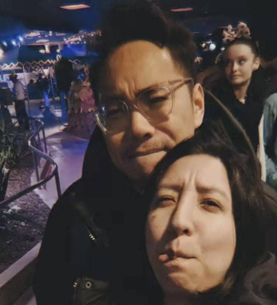 Couple With 2 Dogs
