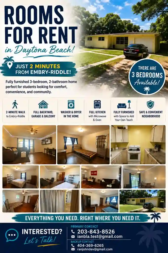 Furnished Room + Private Bath