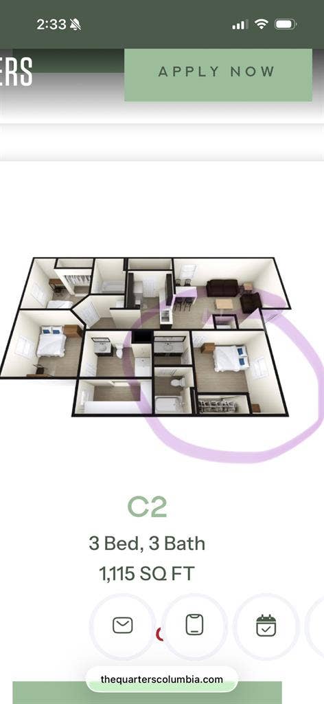 Sublease from January 27 - July 27