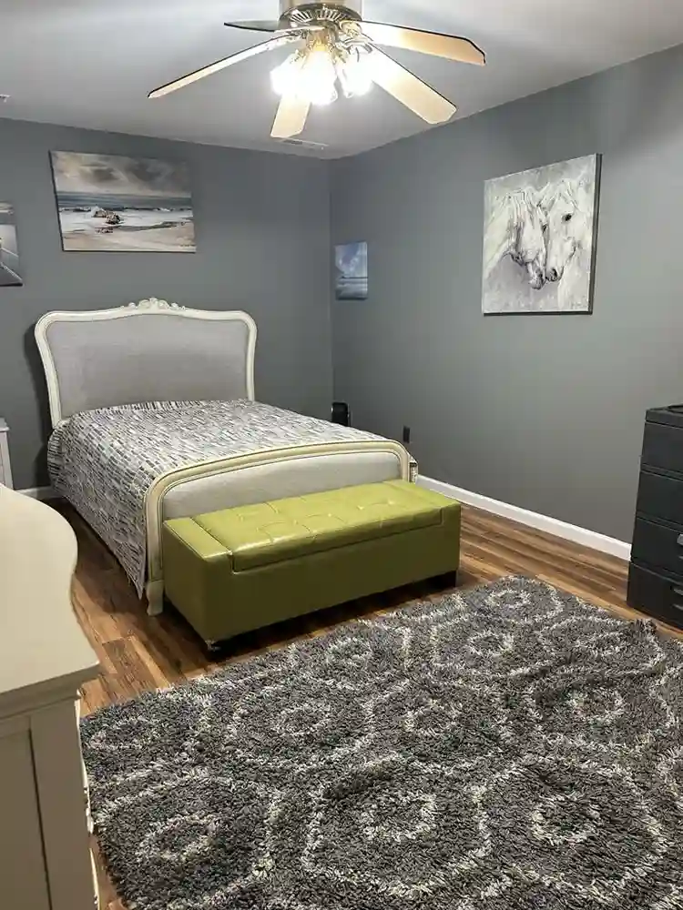 Private bedroom with toilet